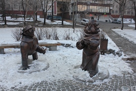 Хабаровск. Герои кино и мультфильмов