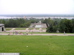 Волгоград. Мамаев Курган. Холм перед главной скульптурой «Родина-мать зовет!»