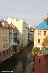 Прага. Река Чертовка